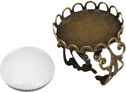 Metallischer Ringbasis Mit Gold Vergoldung Cabo...