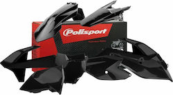 Polisport Σετ Πλαστικά Μοτοσυκλέτας για Yamaha XC Μαύρο Polisport Σετ Πλαστικά Μοτοσυκλέτας για Yamaha XC Μαύρο