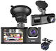 Автомобилна DVR камера 1080P с дисплей за Паркет със смукателна чаша