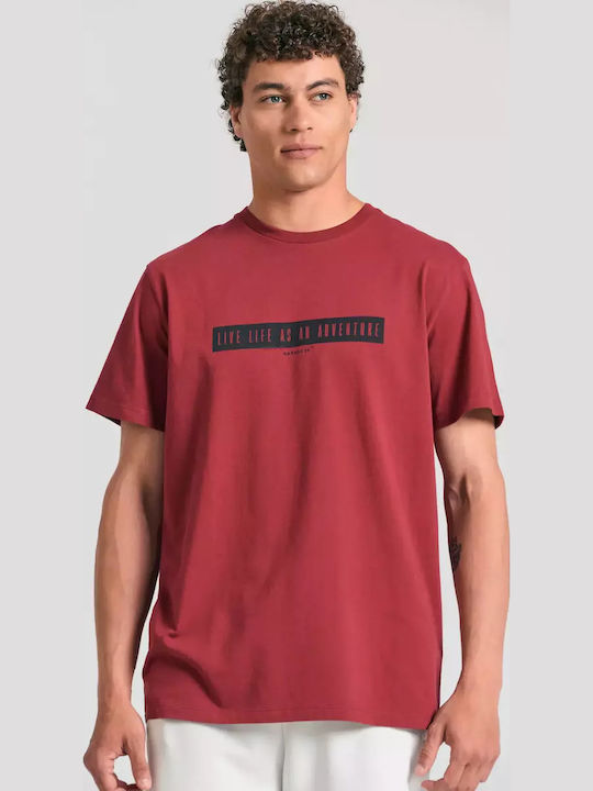 Garage Fifty5 T-shirt Wine Red