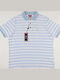 Polo Kurzarmbluse Sky Blue
