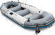 Intex Mariner 4 Barcă Gonflabilă Pentru 4 Persoane Albastră Cu 2 Vâsle Și Pompă 328x145cm