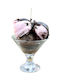 Aromatic Soy Candle Chocolate Strawberry Glass Bowl 18.5cl