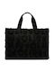 Fur Women's Tote Bag Black