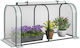 Costway GT4291WH Greenhouse with Metal Frame 1.18x0.55x0.6m