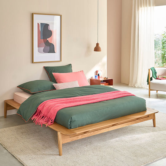 Κρεβάτι King Size για Στρώμα 190x210cm Δρυ Κρεβάτι King Size για Στρώμα 190x210cm Δρυ