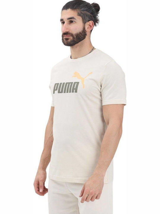 PUMA T-shirt Μπεζ