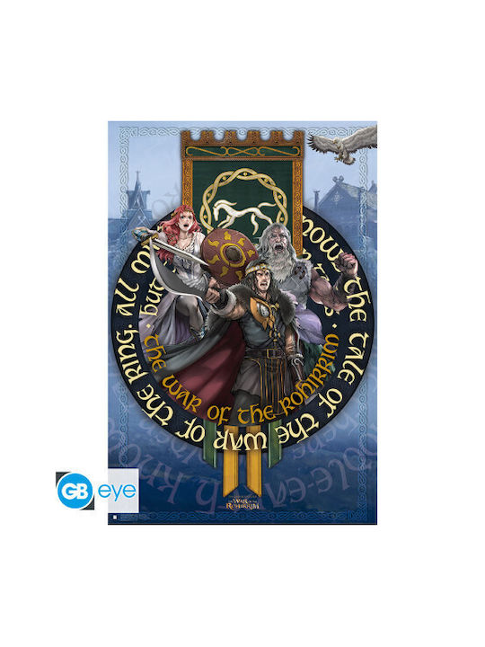 Poster Lord Rings Twotr Characters Maxi Poster 61x91.5 #681 Gbydco672