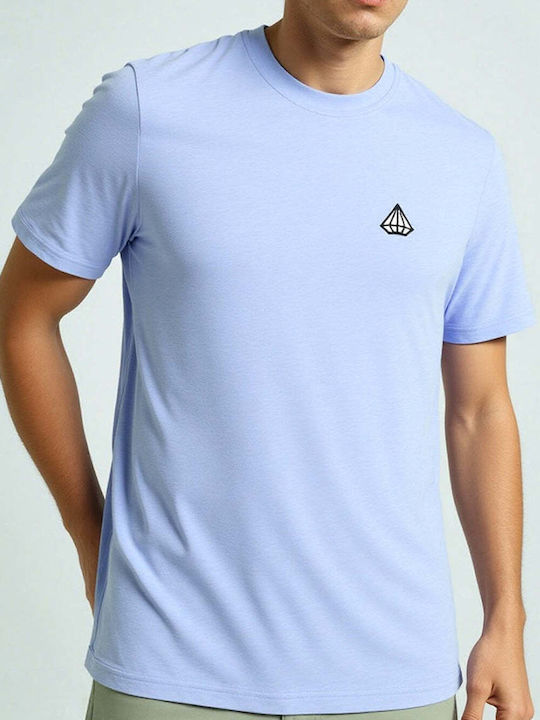 Tony Couper Kurzarmbluse Light Blue