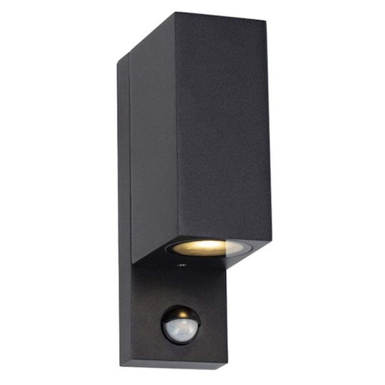 123led Wall-Mounted Outdoor Black Lighting