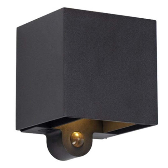 123led Lumină de exterior montată pe perete LED IP54 cu Alb Cald Lumină Dublu Fascicul