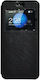 Spacer Book Type Magnetic S-view Case Huawei P10 Black