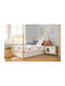 Dimcol Duvet Crib Cotton White 120x160cm