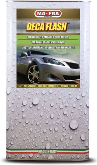 Ma-fra Deca Flash Liquid Adhesive Bitumen Cleaner Solution 4.5L