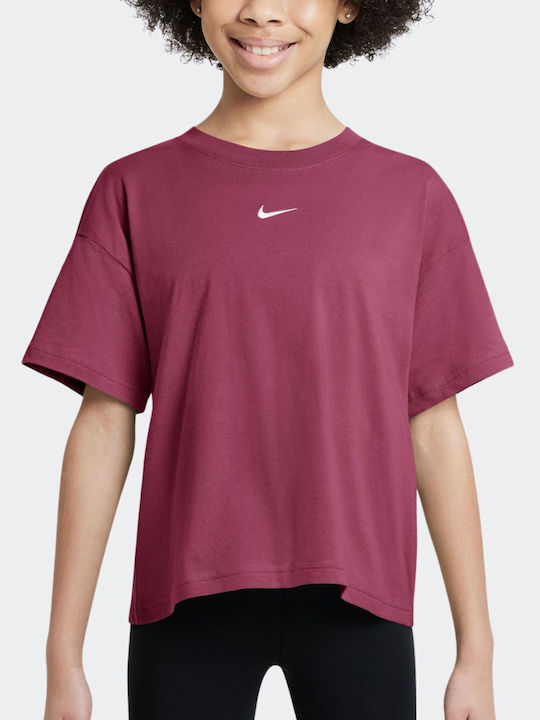 Nike Παιδικό T-shirt Sweet Beet Sportswear