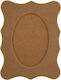 Mdf Rahmen Oval-Parallelogramm 22,5x17,5cm