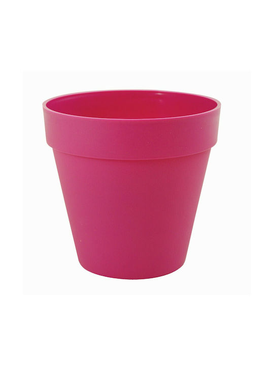 Sic Plast Deco Γλάστρα Πλαστική Φούξια 26x26x24εκ.