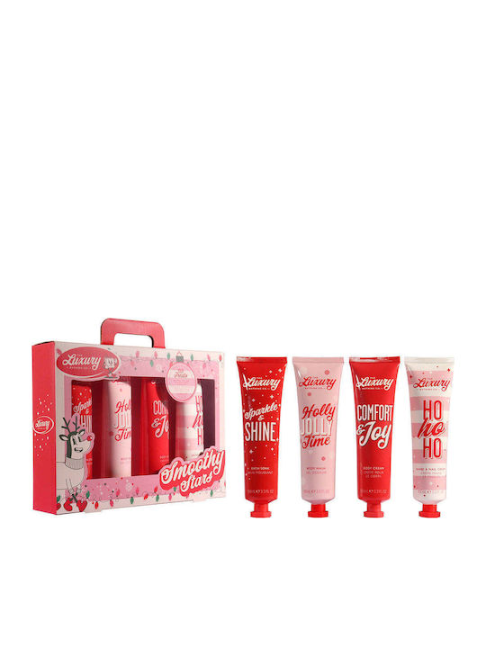 The Luxury Bathing Company Smoothy Stars Candy Canes Σετ Περιποίησης για Καθαρισμό Σώματος The Luxury Bathing Company Smoothy Stars Candy Canes Σετ Περιποίησης για Καθαρισμό Σώματος
