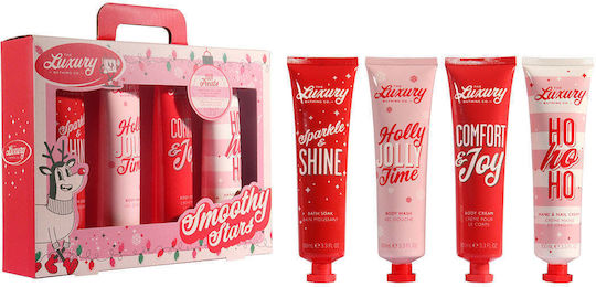 The Luxury Bathing Company Smoothy Stars Candy Canes Set Îngrijire pentru Curățare corp