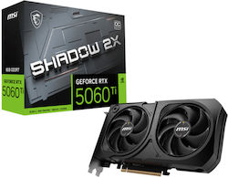 MSI GeForce RTX 5060 Ti 8GB SHADOW 2X OC PLUS MSI GeForce RTX 5060 Ti 8GB SHADOW 2X OC PLUS