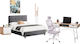 Freebox Studentenmöbel-Set Schlafzimmer 6Stücke FB921190