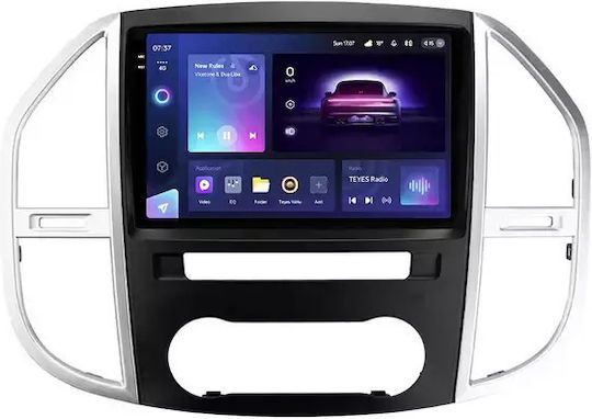 Teyes Cc3 2k 360° Navigație Auto Mercedes-Benz Vito 3 2014-2020 6+128GB 10.36" QLED Octa-core 2GHz Android 4G Bluetooth 5.1 DSP