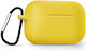 Case Silicone with Hook in Yellow color for Apple AirPods Pro