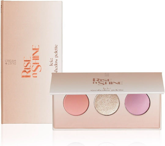 Dust+Cream Rise N Shine Eye Shadow Palette in Solid Form Leia 5gr