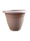 Sic Plast Патмос Саксия Пластмаса Mocha 30x30x16см.