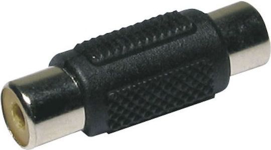 GBC Converter RCA female to RCA female Silver 5pcs