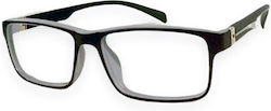 Clear View Γυαλιά Πρεσβυωπίας +2.50 σε Γκρι χρώμα