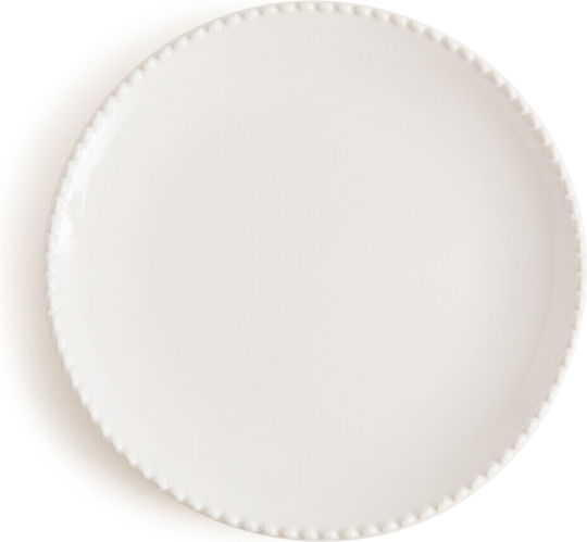 La Redoute Interieurs Πιάτο Ρηχό Κεραμικό Μπεζ με Διάμετρο 26.5cm 4τμχ