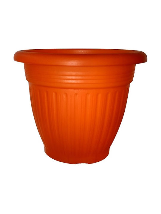 Sic Plast Patmos Pot Plastic Orange 25x25x13cm.
