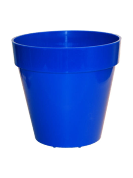 Sic Plast Deco Pot Blue 18x18x17cm.