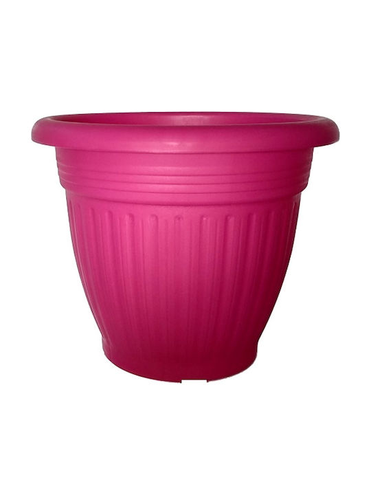 Sic Plast Patmos Pot Plastic Fuchsia 25x25x13cm.