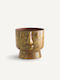Am.Pm Planter Ceramic Yellow 34x23x21cm.