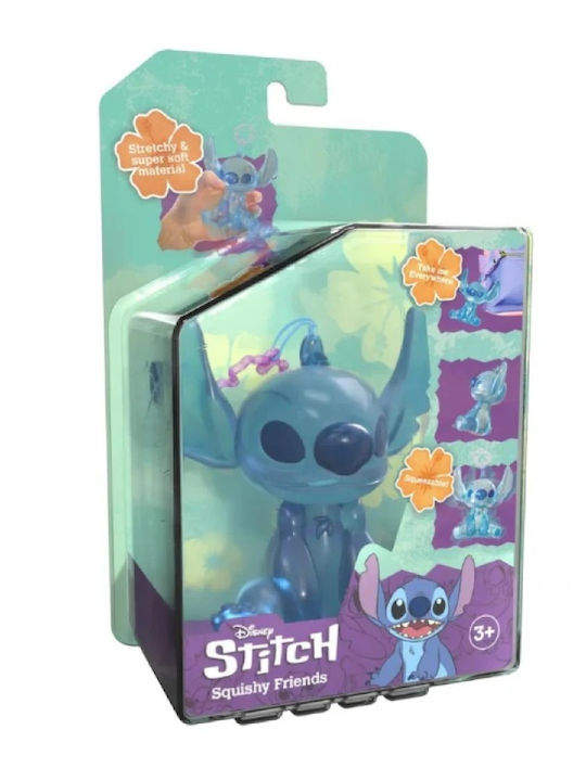 Keychain Stretchy & Squishy Stitch Light Blue Glitter Sqt902st-2