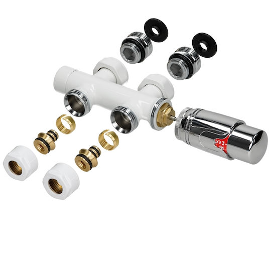 LuxeBath Handbuch Thermostatischer Heizkörperregler für Heizkörpergehäuse 5Stück