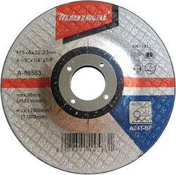 Metal Grinding Disc 115x6x22.23mm A24t 15376-17