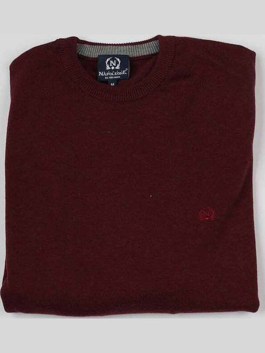 Langarm-Pullover Bordeaux