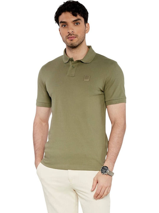 Boss Polo Μπλούζα Κοντομάνικη Πρασινο