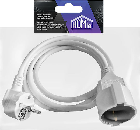 HOMie Extension Cable Cord 3 x 1.5mm²/4m