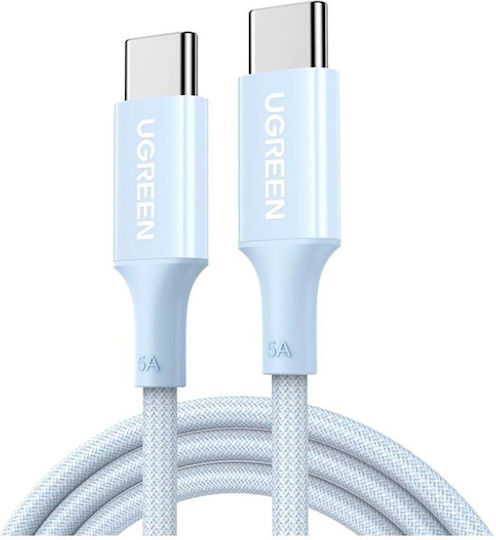Ugreen Cablu USB 2.0 USB-C Masculin - USB-C 60W PD Albastru 1m 340577