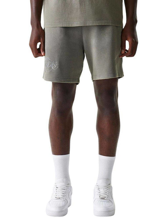New Era Los Angeles Αθλητική Ανδρική Βερμούδα Grey