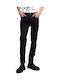 Anbass Men's Jeans Pants with Regular Fit Dark Blue