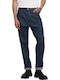 Ανδρικό Παντελόνι Τζιν με Slim Tapered Εφαρμογή Denim Blue
