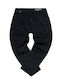 Pantaloni Jeans pentru Bărbați Elastic cu Croială Regular Black