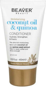 Beaver Balsam De Păr Cu Ulei De Cocos Și Quinoa Pentru Reparare Hidratare Și Hrănire 40ml