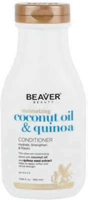 Beaver Balsam De Păr Cu Ulei De Cocos Și Quinoa Hidratare Pentru Păr Deteriorat 350ml