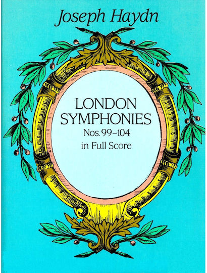 Dover Publications Haydn Joseph London Symphonies 99-104 Full Score